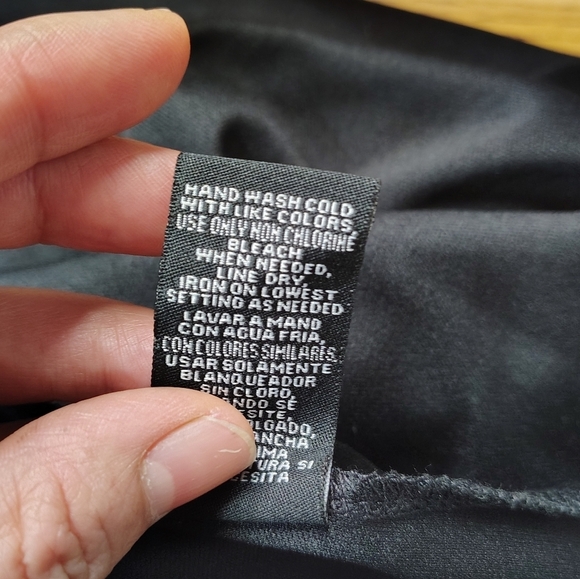 R&K maxi dress floral chiffon a-line size 6, black elegant, stretch. - Picture 14 of 16